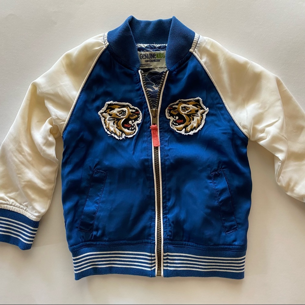 Oshkosh - Bomber Jacket, Blue, 2T NWT